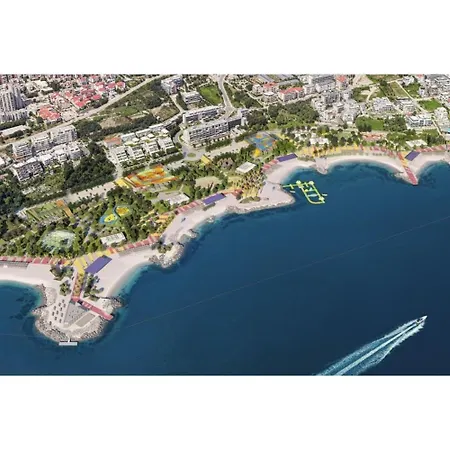 Rina With Heated Jacuzzi 스플리트